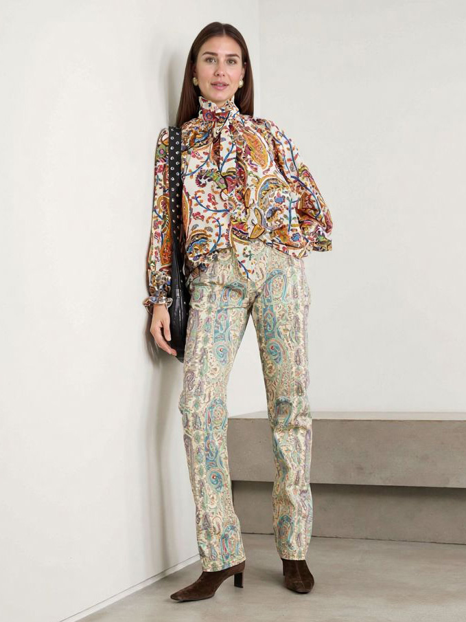 Printed Two-Piece Set