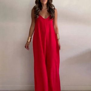Wide-Leg Resort Jumpsuit
