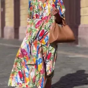 Printed Dress
