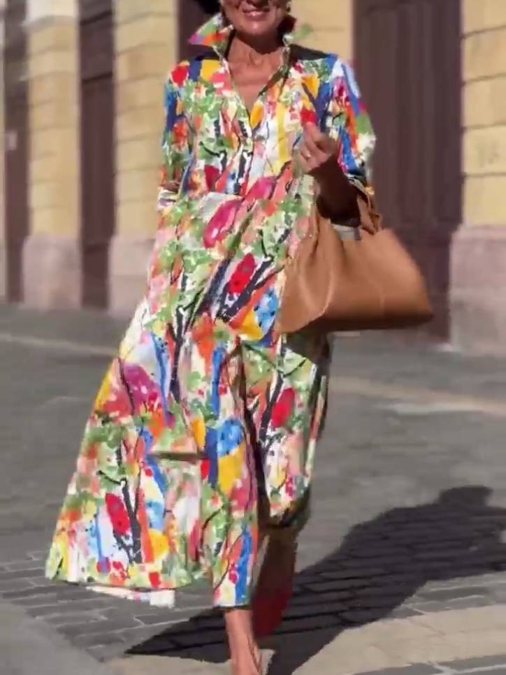 Printed Dress