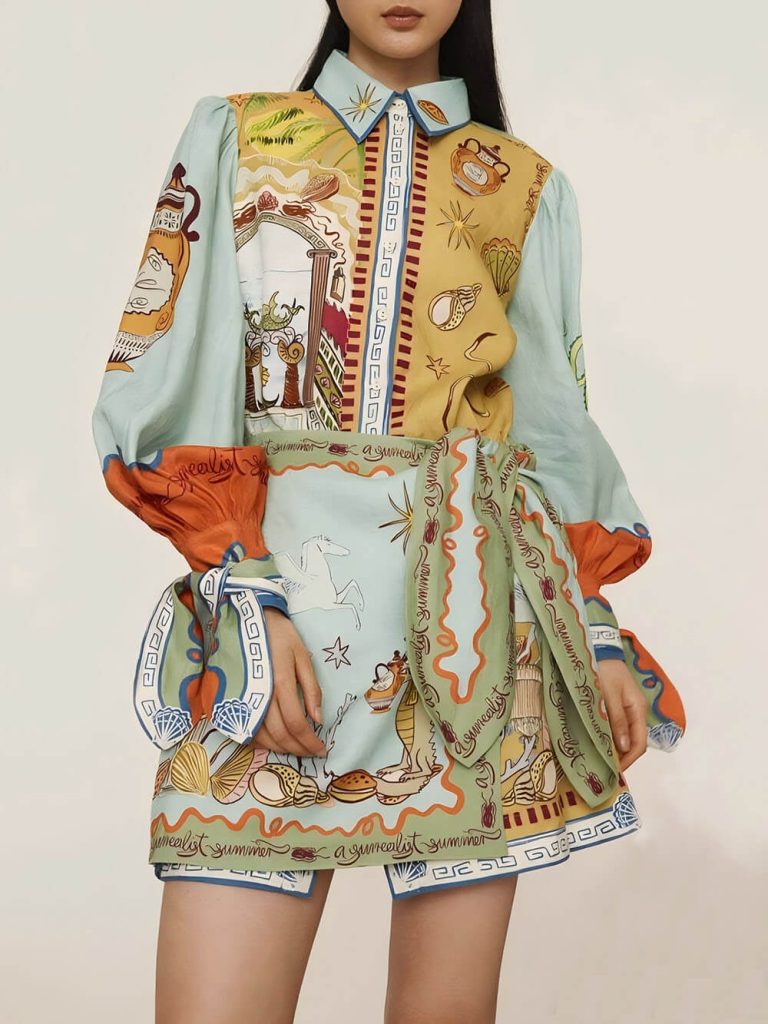 Printed Casual Dress
